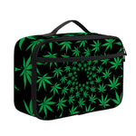 Swirl Cannabis Leaf Print Portable Lunch Bag