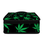 Swirl Cannabis Leaf Print Small Lunch Bag