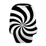 Swirl Optical Illusion Print Baby Seat Cover
