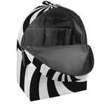 Swirl Optical Illusion Print Backpack