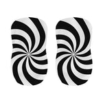 Swirl Optical Illusion Print Bar Stool Covers