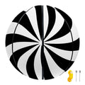 Swirl Optical Illusion Print Basketball