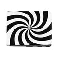 Swirl Optical Illusion Print Bifold Wallet