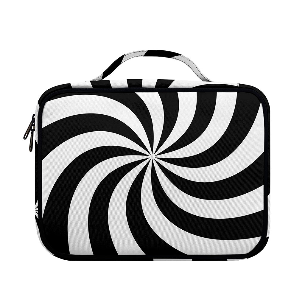 Swirl Optical Illusion Print Briefcase Bible Bag