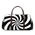 Swirl Optical Illusion Print Duffel Bag