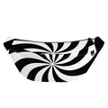 Swirl Optical Illusion Print Fanny Pack