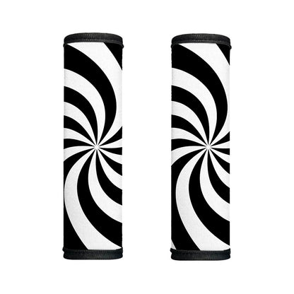Swirl Optical Illusion Print Handle Covers