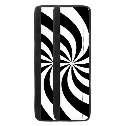 Swirl Optical Illusion Print Refrigerator Handle Covers