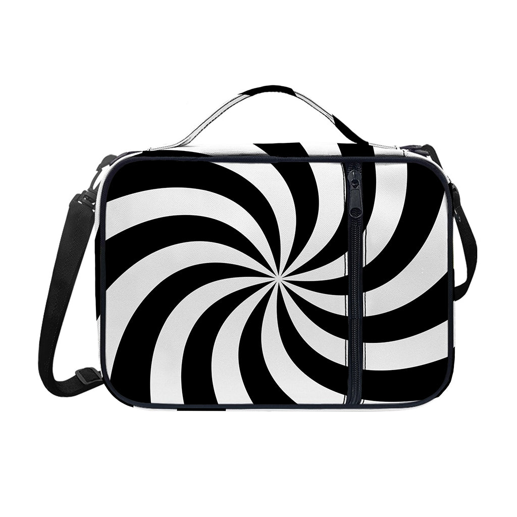 Swirl Optical Illusion Print Shoulder Strap Bible Bag