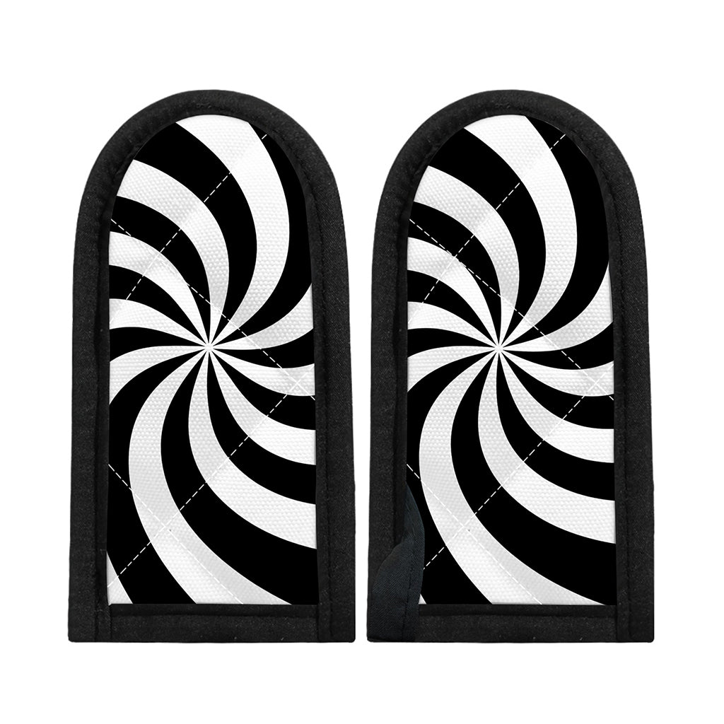 Swirl Optical Illusion Print Skillet Handle Cover