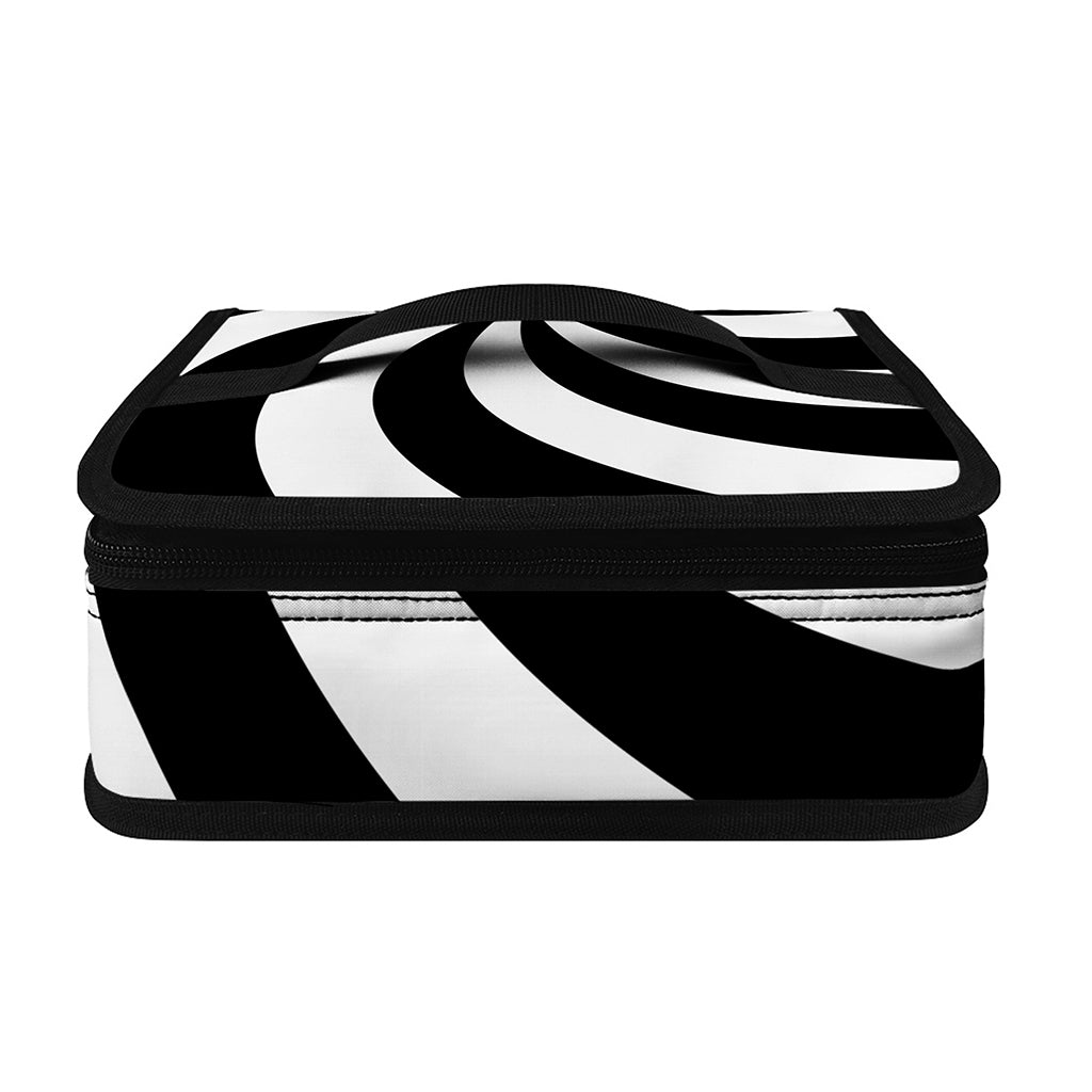 Swirl Optical Illusion Print Small Lunch Bag