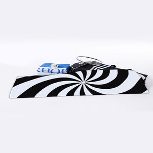 Swirl Optical Illusion Print Sports Towel