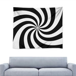 Swirl Optical Illusion Print Tapestry