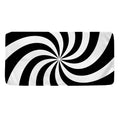 Swirl Optical Illusion Print Towel