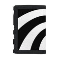 Swirl Optical Illusion Print Trifold Wallet