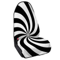 Swirl Optical Illusion Print Waterproof Car Seat Cover