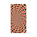 Swirl Playing Card Suits Print Baby Crib Sheet
