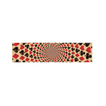 Swirl Playing Card Suits Print Bed Runner