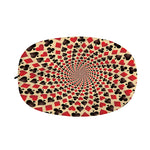 Swirl Playing Card Suits Print Car Side Mirror Covers