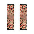 Swirl Playing Card Suits Print Handle Covers