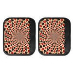 Swirl Playing Card Suits Print Handle Covers