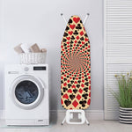 Swirl Playing Card Suits Print Ironing Board Cover