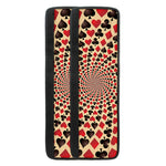 Swirl Playing Card Suits Print Refrigerator Handle Covers