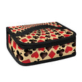 Swirl Playing Card Suits Print Small Lunch Bag
