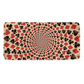 Swirl Playing Card Suits Print Towel