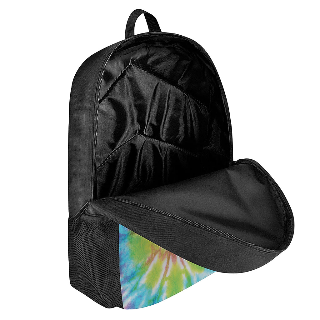 Swirl Tie Dye Print 17 Inch Backpack