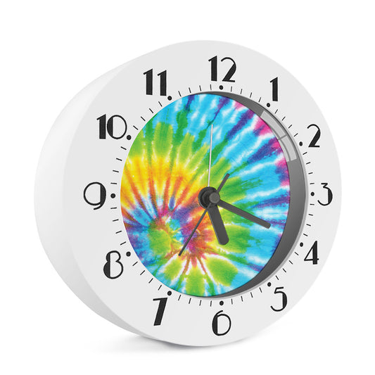 Swirl Tie Dye Print Alarm Clock