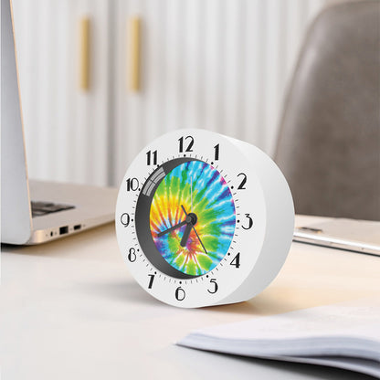 Swirl Tie Dye Print Alarm Clock