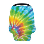 Swirl Tie Dye Print Baby Seat Cover