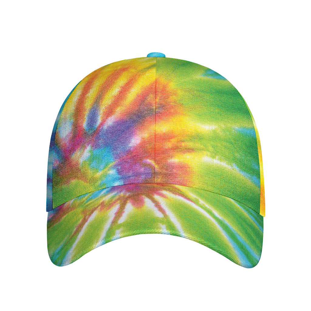 Swirl Tie Dye Print Baseball Cap