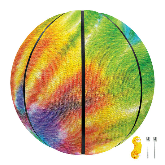 Swirl Tie Dye Print Basketball