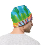 Swirl Tie Dye Print Beanie