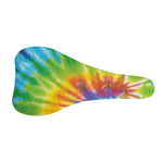 Swirl Tie Dye Print Bicycle Seat Cover