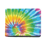 Swirl Tie Dye Print Bifold Wallet