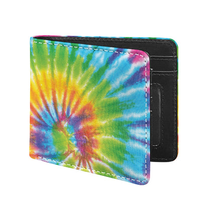 Swirl Tie Dye Print Bifold Wallet