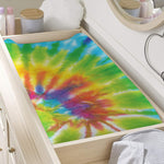 Swirl Tie Dye Print Changing Pad Cover