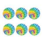 Swirl Tie Dye Print Coaster Set