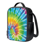 Swirl Tie Dye Print Crossbody Lunch Bag