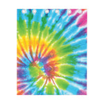 Swirl Tie Dye Print Curtain