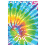 Swirl Tie Dye Print Curtain