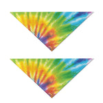 Swirl Tie Dye Print Dog Bandana