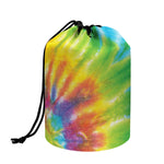 Swirl Tie Dye Print Drawstring Makeup Bag