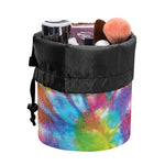 Swirl Tie Dye Print Drawstring Makeup Bag