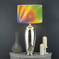 Swirl Tie Dye Print Drum Lamp Shade