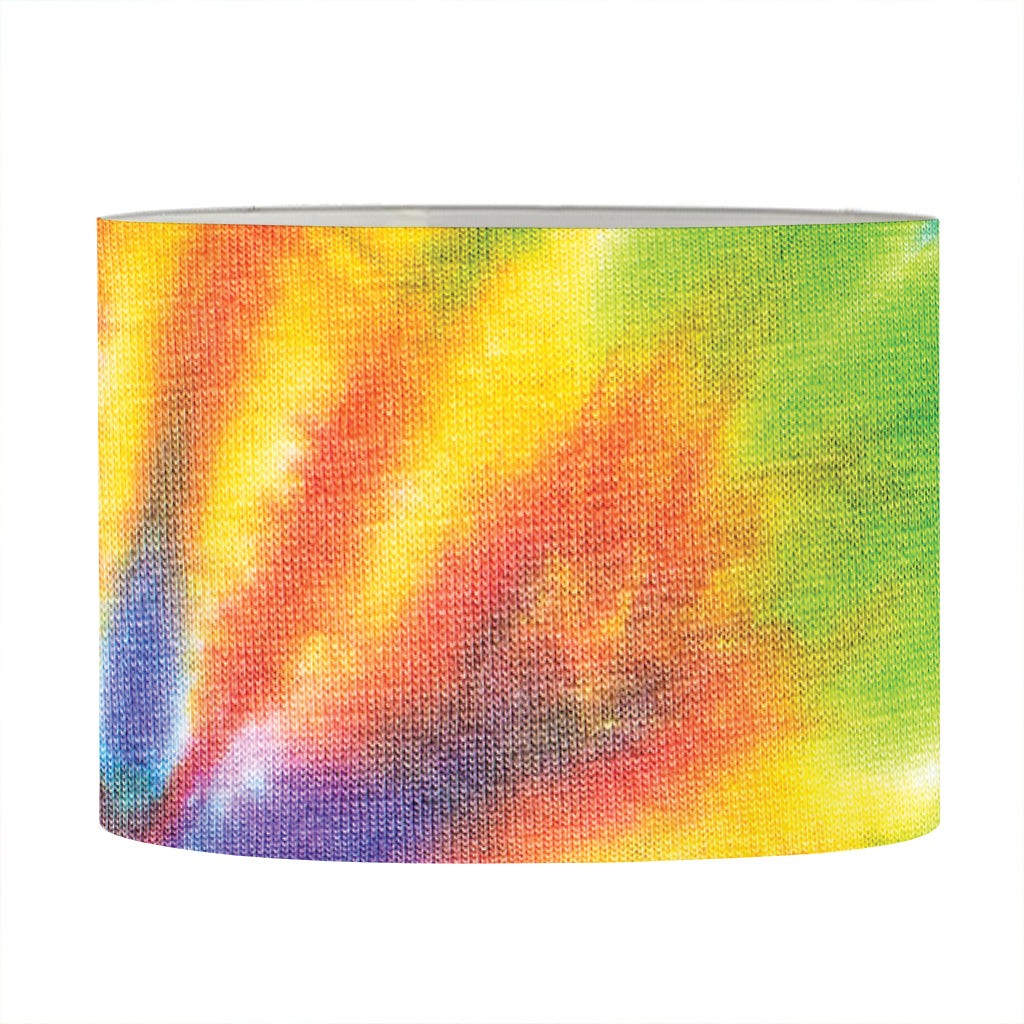 Swirl Tie Dye Print Drum Lamp Shade