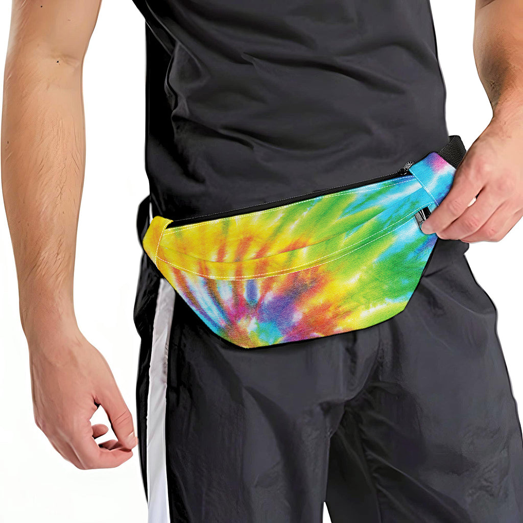 Swirl Tie Dye Print Fanny Pack